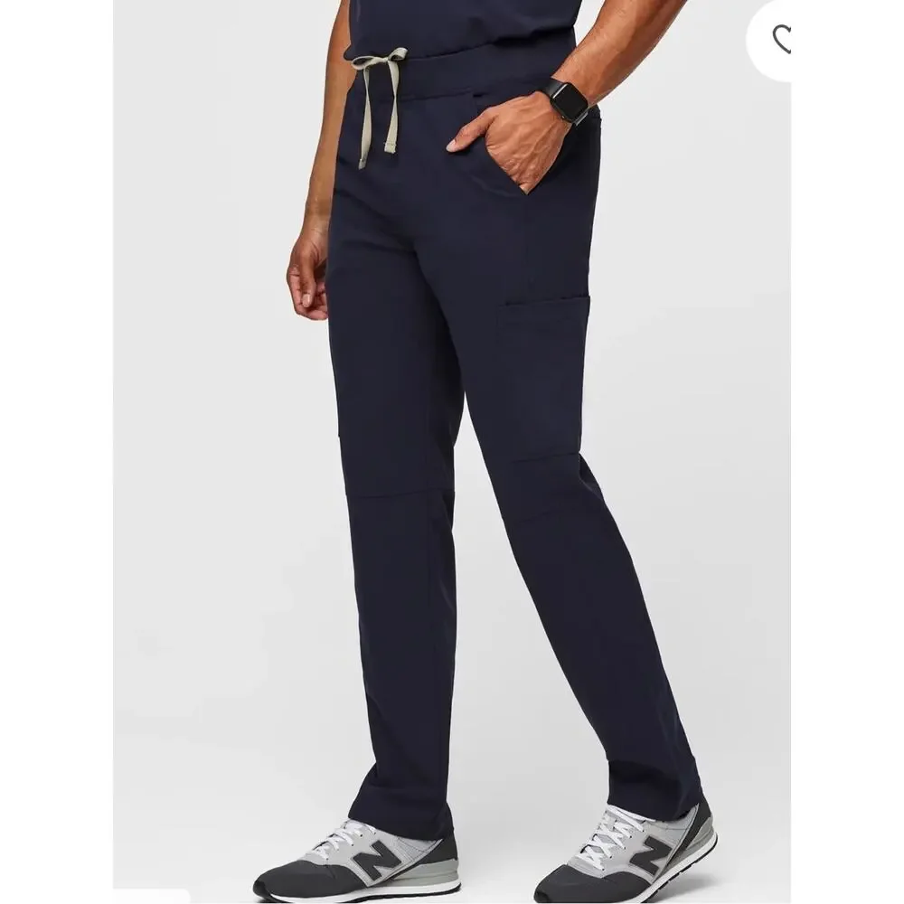 Figs Axim Cargo Scrub Pants in Navy M-386 Size XL
